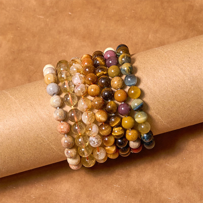 Wear FengShui Boost Confidence Yellow Series Happiness Positive Bracelet