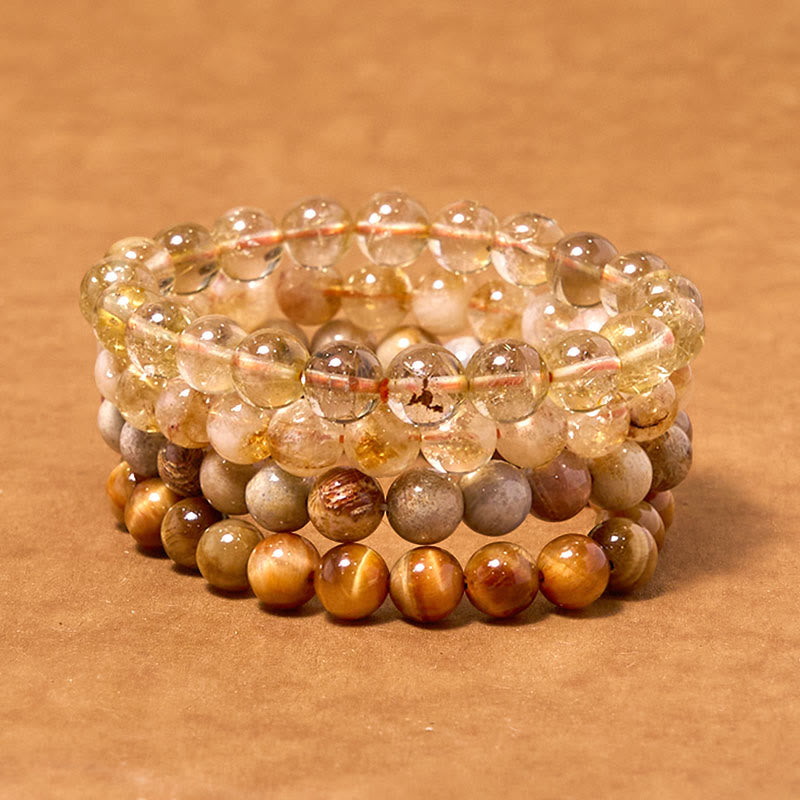 Wear FengShui Boost Confidence Yellow Series Happiness Positive Bracelet