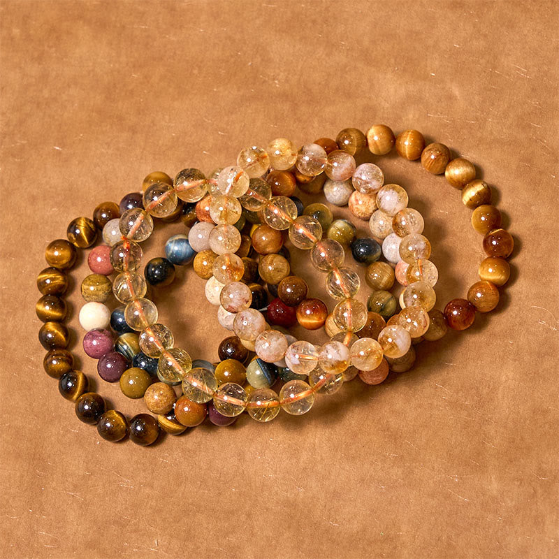 Wear FengShui Boost Confidence Yellow Series Happiness Positive Bracelet