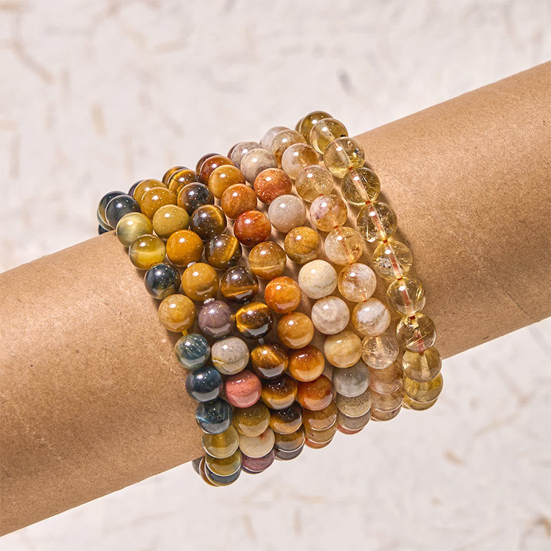 Wear FengShui Boost Confidence Yellow Series Happiness Positive Bracelet