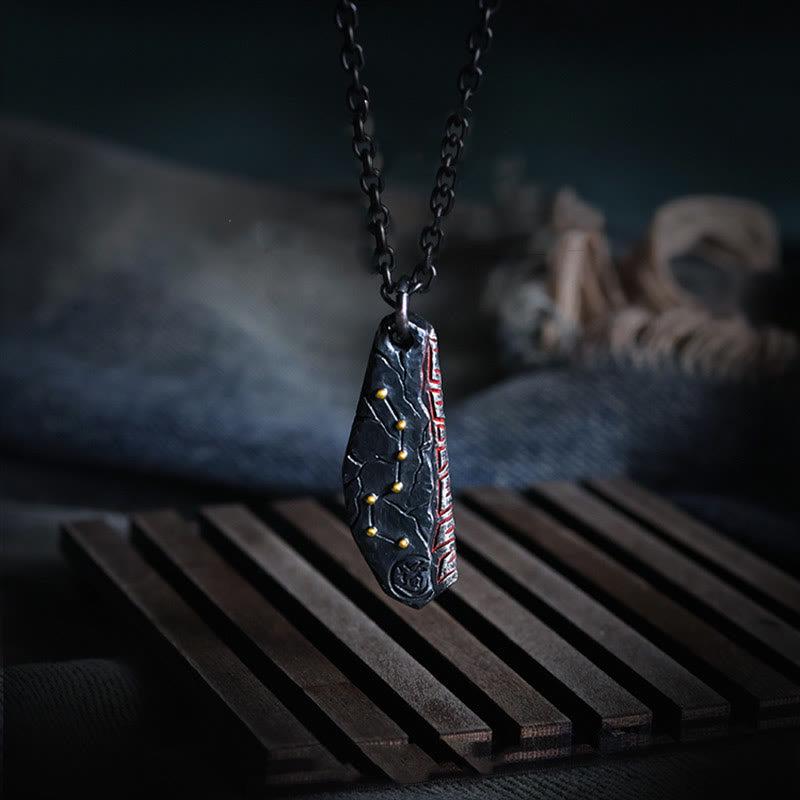 Wear FengShui 999 Sterling Silver Big Dipper Balance Necklace Pendant
