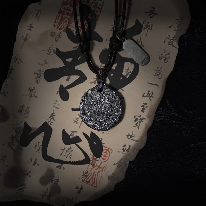 Wear FengShui 999 Sterling Silver Tai Chi Yin Yang Design Harmony Necklace Pendant