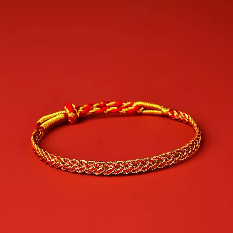Wear FengShui Red String Yellow String Luck Bracelet