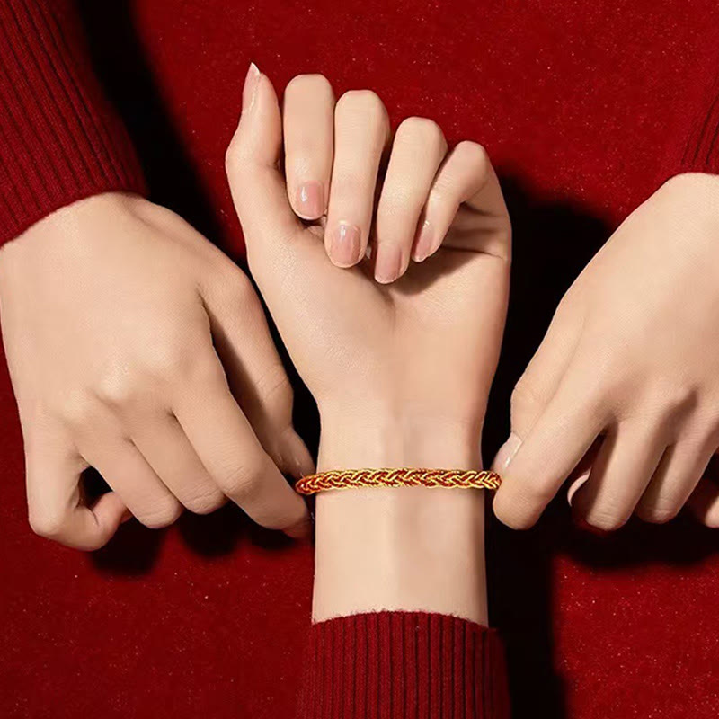 Wear FengShui Red String Yellow String Luck Bracelet