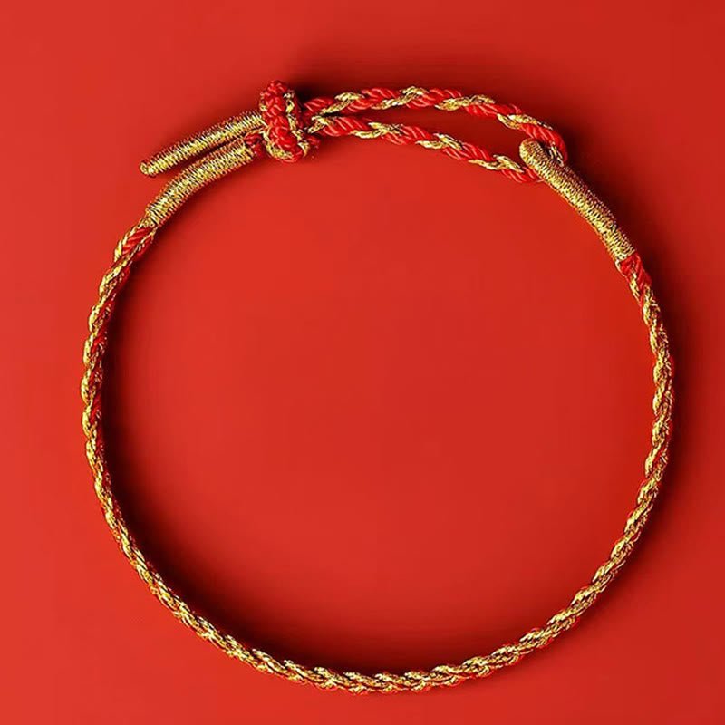 Wear FengShui Red String Yellow String Luck Bracelet
