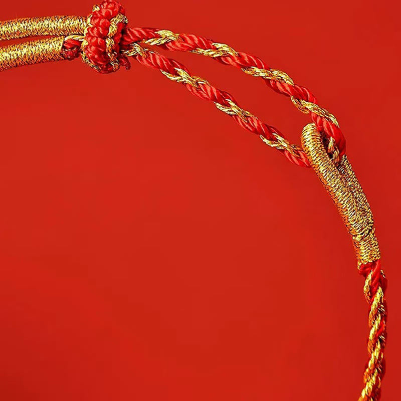 Wear FengShui Red String Yellow String Luck Bracelet