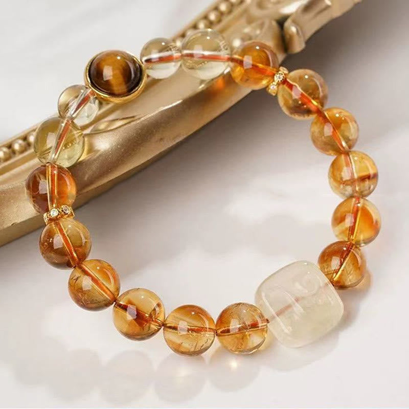 Wear FengShui Topaz Zashi Lhamo Kindness Bracelet