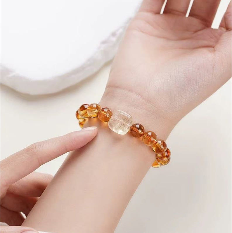 Wear FengShui Topaz Zashi Lhamo Kindness Bracelet