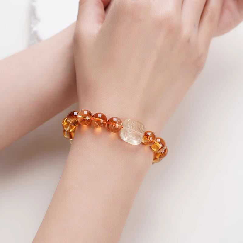 Wear FengShui Topaz Zashi Lhamo Kindness Bracelet