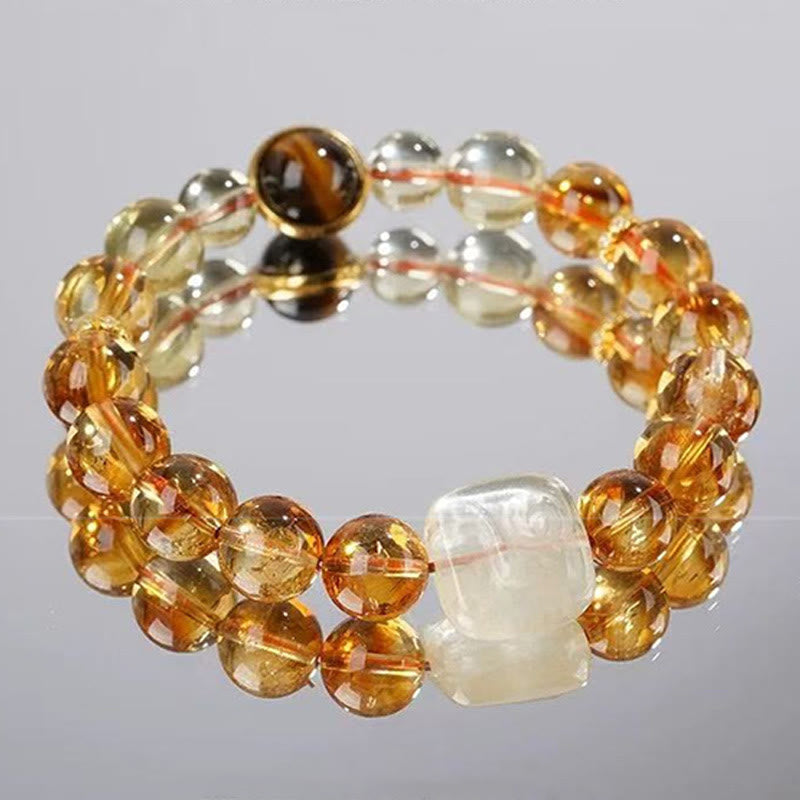 Wear FengShui Topaz Zashi Lhamo Kindness Bracelet