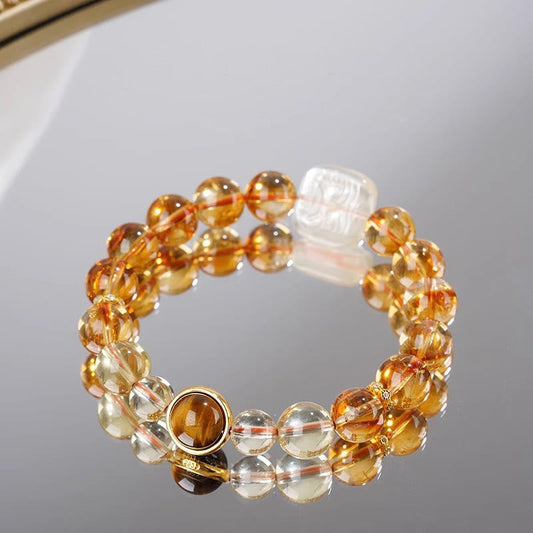 Wear FengShui Topaz Zashi Lhamo Kindness Bracelet