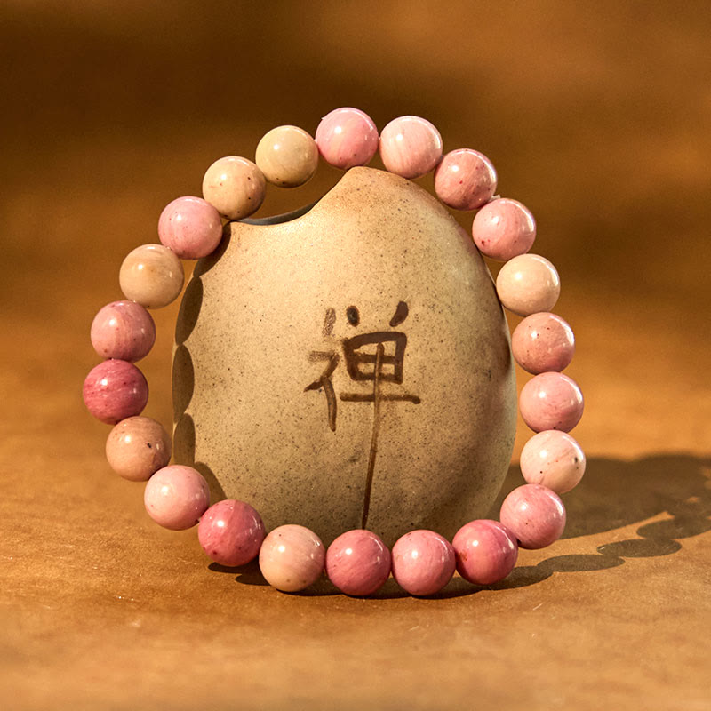 Wear FengShui Rhodonite Healing Relationships Bracelet