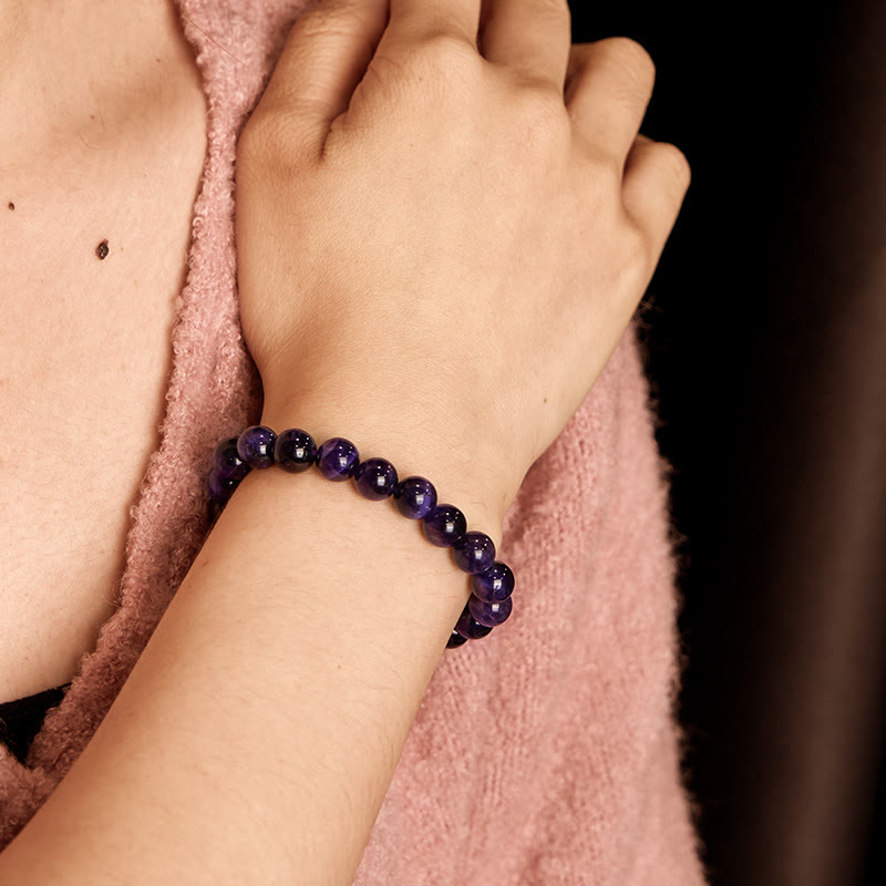 Wear FengShui Purple Tiger Eye Creativity Bracelet