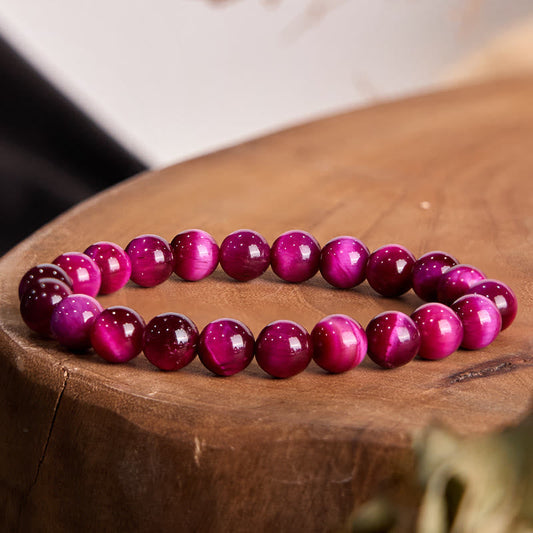 Wear FengShui Red Tiger Eye Calm Bracelet