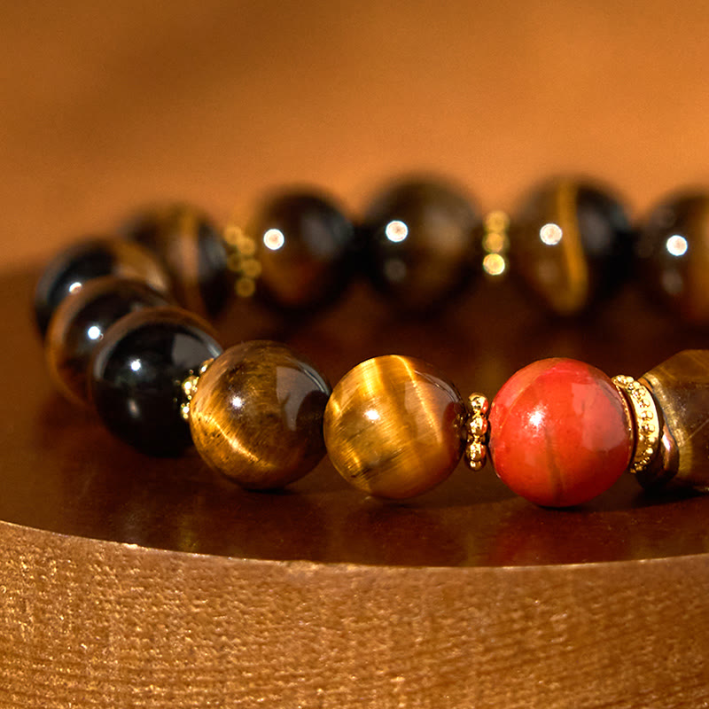 Wear FengShui Tiger Eye Courage Bracelet