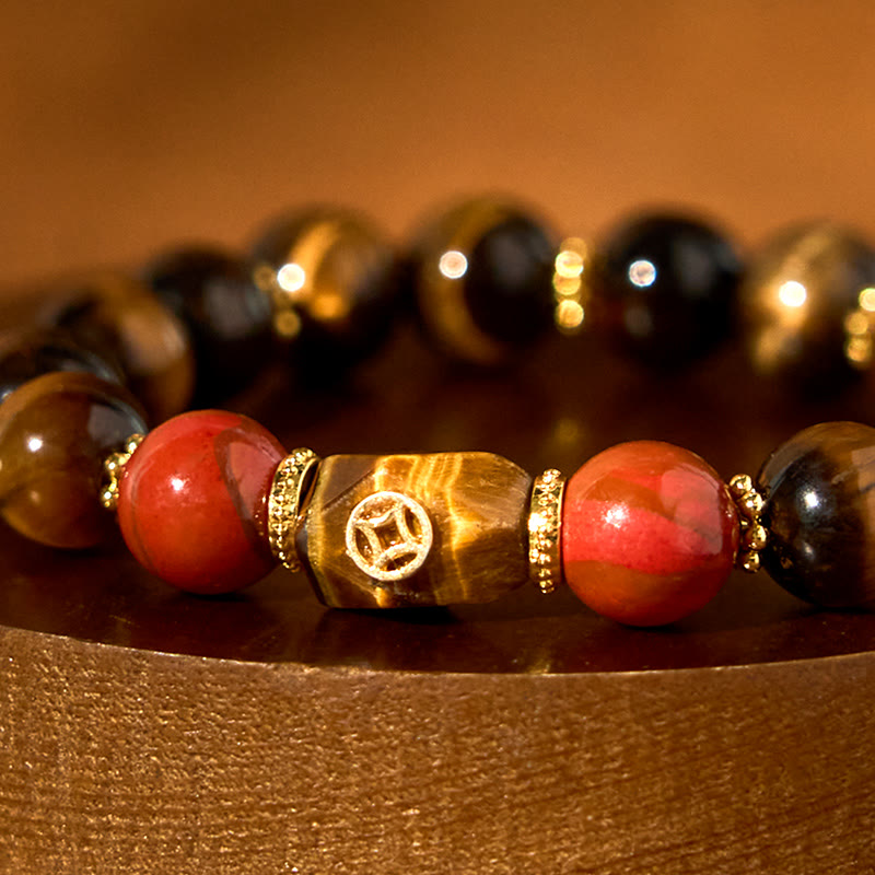 Wear FengShui Tiger Eye Courage Bracelet