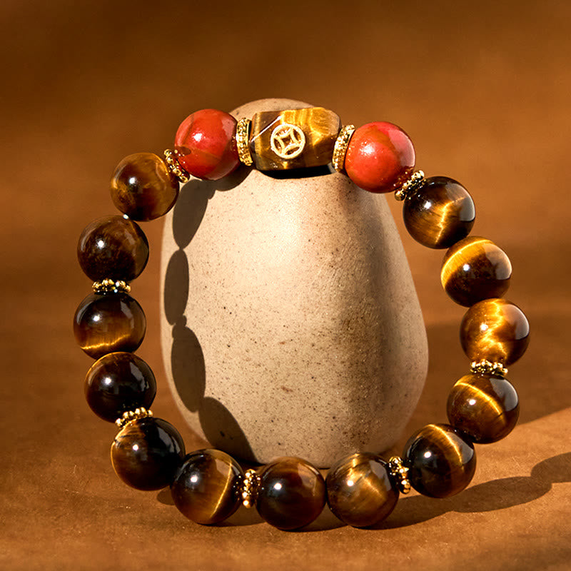 Wear FengShui Tiger Eye Courage Bracelet