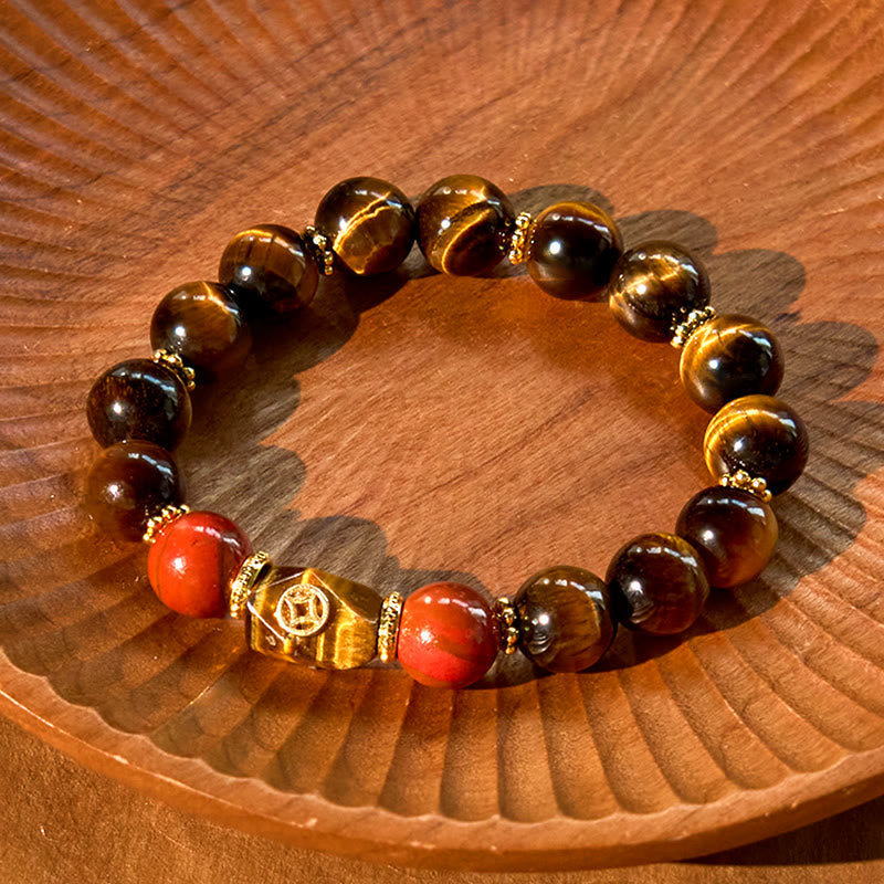 Wear FengShui Tiger Eye Courage Bracelet
