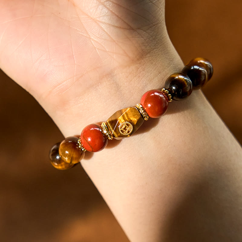 Wear FengShui Tiger Eye Courage Bracelet