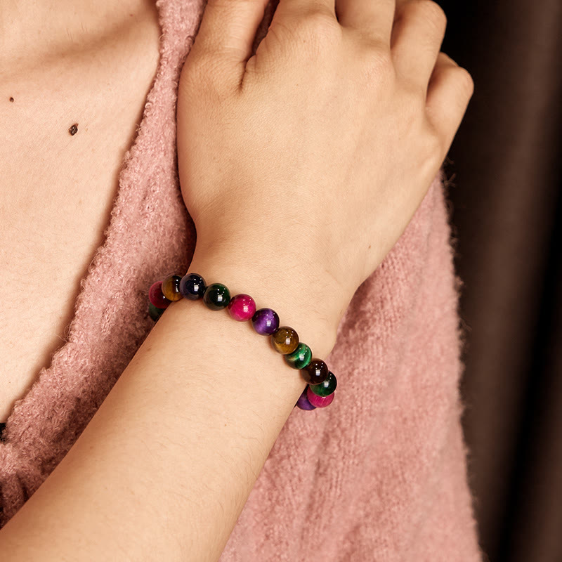 Wear FengShui Tiger Eye Resolve Courage Bracelet