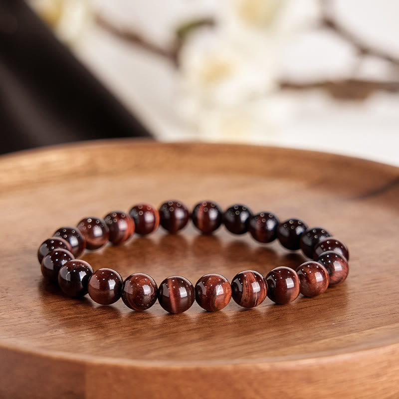 Wear FengShui Natural Tiger Eye Healing Bead Bracelet