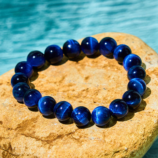 Wear FengShui Blue Tiger Eye Protection Bracelet