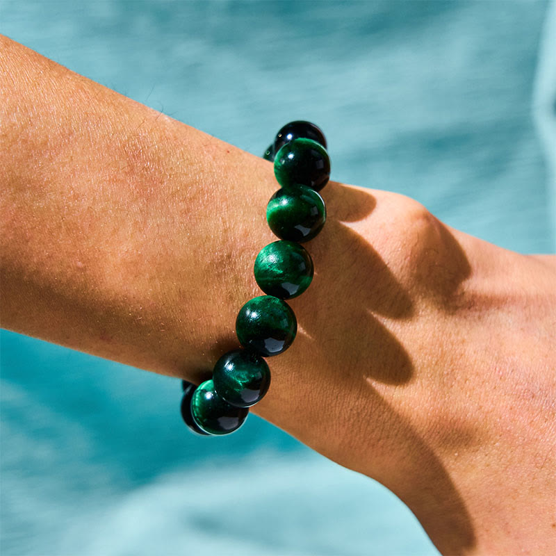 Wear FengShui Tiger Eye Growth Healing Energy Bracelet
