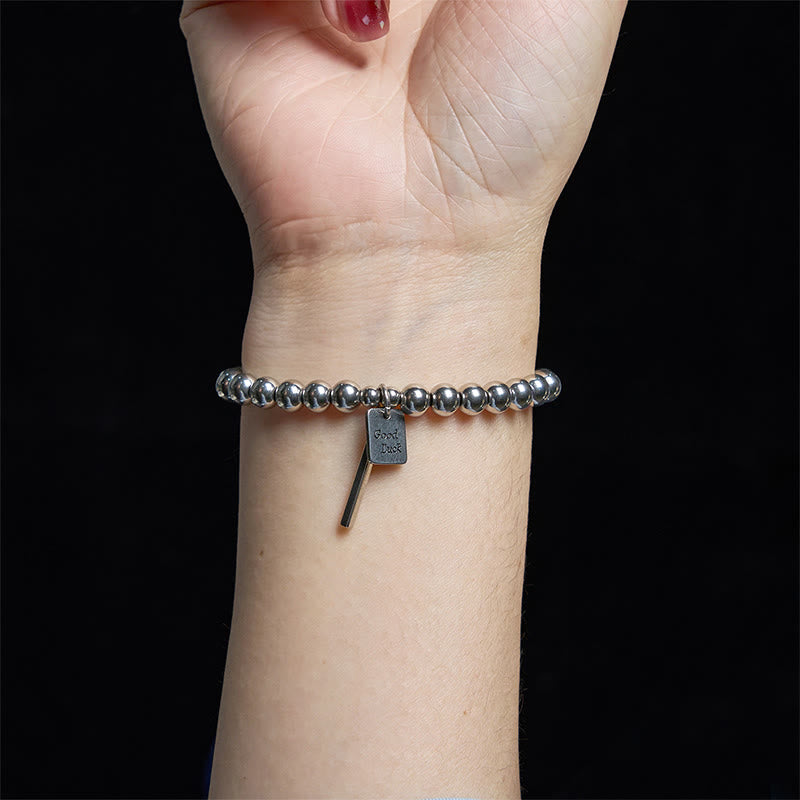 Wear FengShui Titanium Steel Good Luck Balance Bracelet