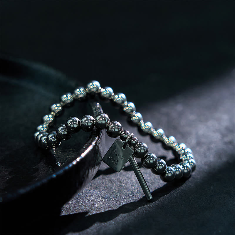 Wear FengShui Titanium Steel Good Luck Balance Bracelet