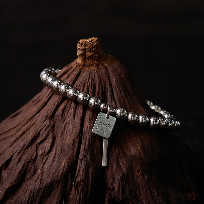 Wear FengShui Titanium Steel Good Luck Balance Bracelet