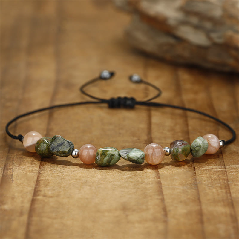 Wear FengShui You Are Amazing Rhyolite Sun Stone Positive Bracelet