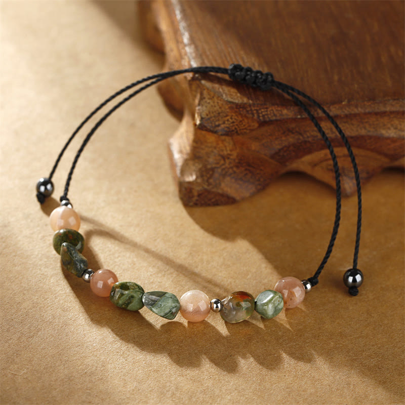 Wear FengShui You Are Amazing Rhyolite Sun Stone Positive Bracelet