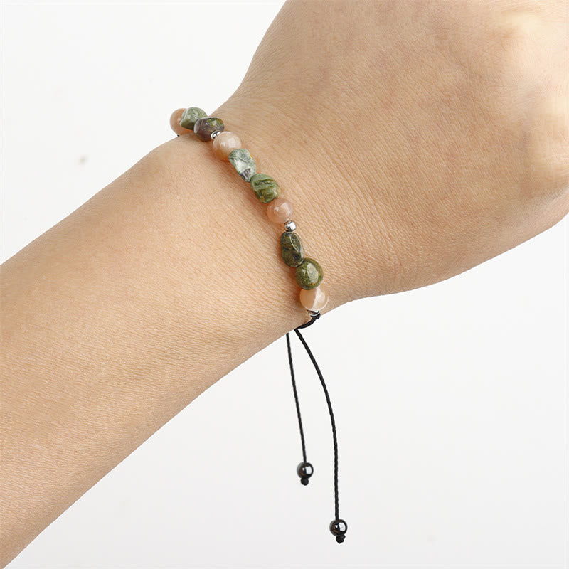Wear FengShui You Are Amazing Rhyolite Sun Stone Positive Bracelet