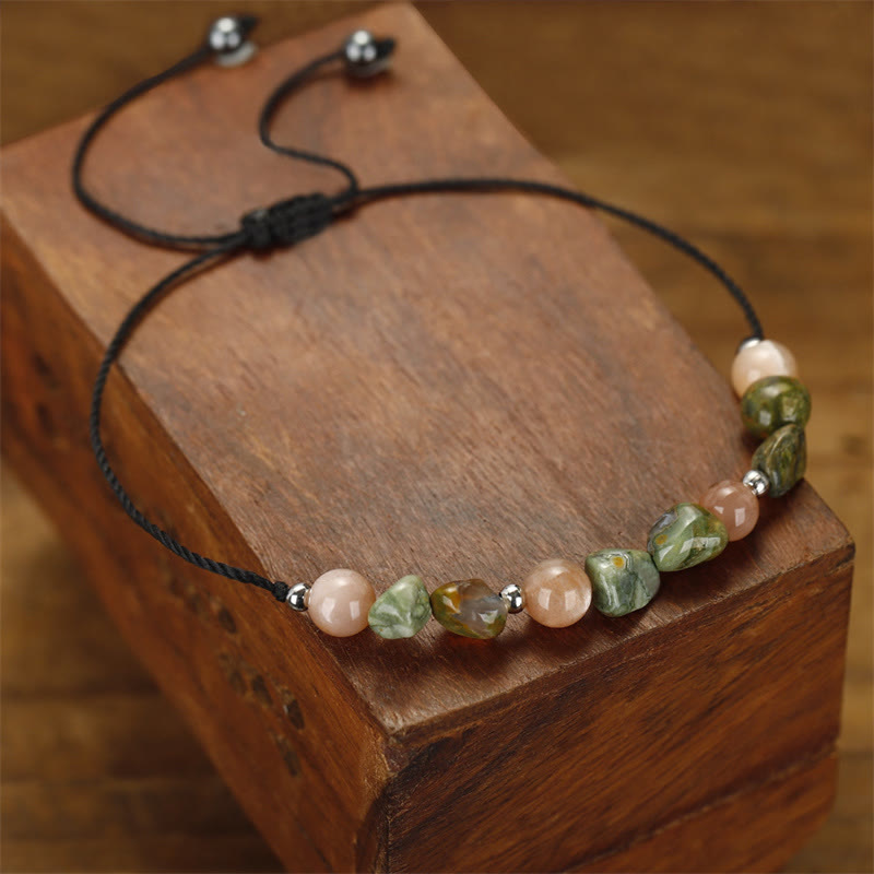 Wear FengShui You Are Amazing Rhyolite Sun Stone Positive Bracelet