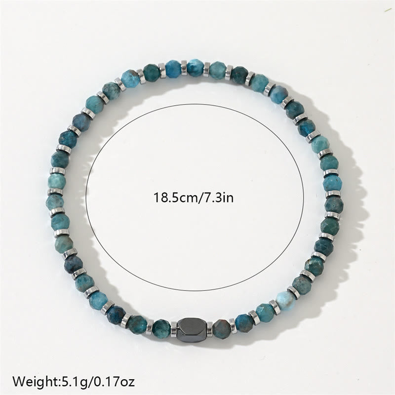 Wear FengShui Apatite Hematite Communication Bracelet