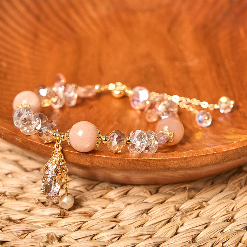 Wear FengShui Natural Sun Stone PiXiu Wealth Bracelet