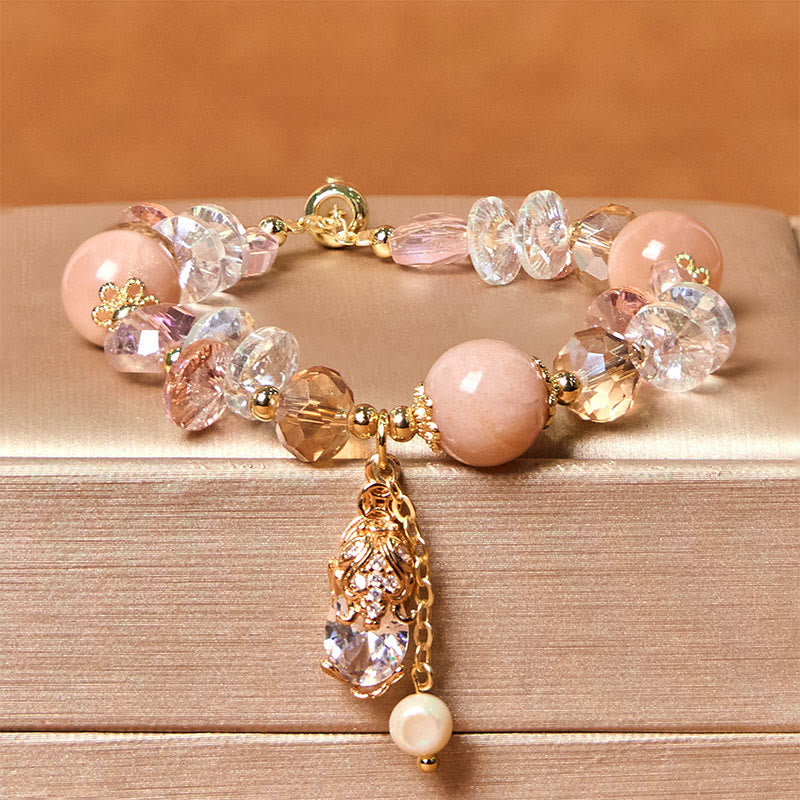 Wear FengShui Natural Sun Stone PiXiu Wealth Bracelet