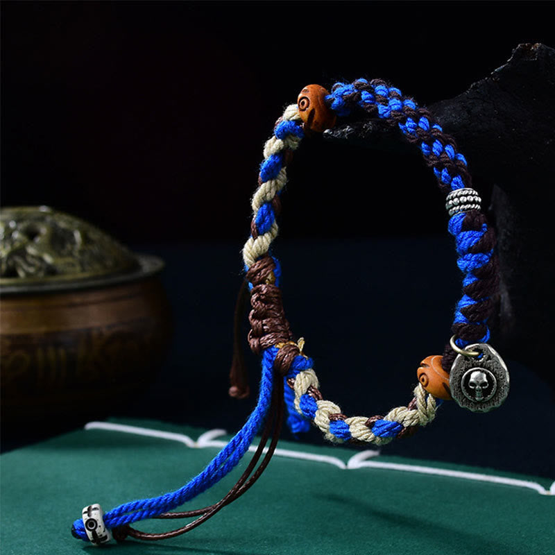 Wear FengShui Tibetan Hand-woven Garuda String Luck Bracelet