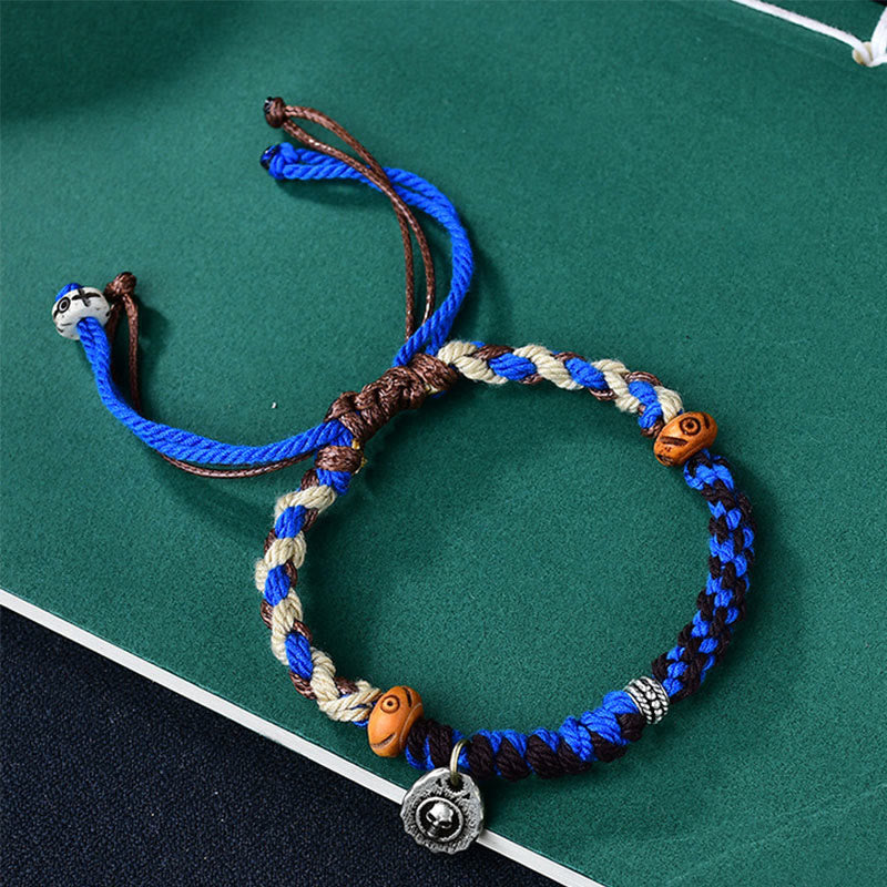 Wear FengShui Tibetan Hand-woven Garuda String Luck Bracelet