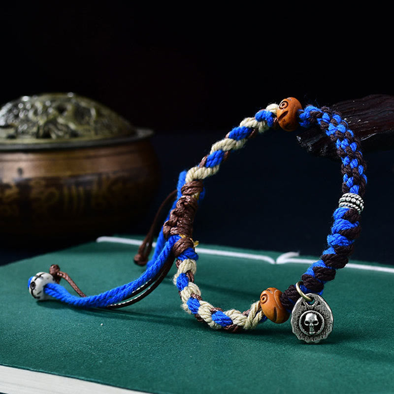 Wear FengShui Tibetan Hand-woven Garuda String Luck Bracelet