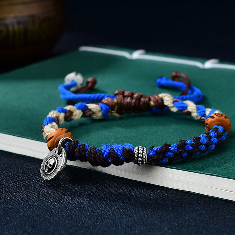 Wear FengShui Tibetan Hand-woven Garuda String Luck Bracelet