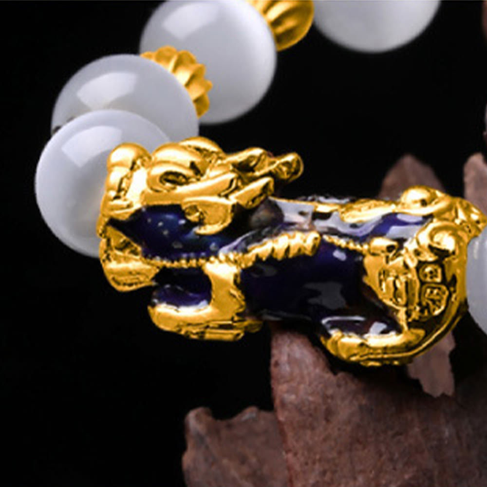 Wear FengShui Cat Eye Color Change PiXiu Support Bracelet
