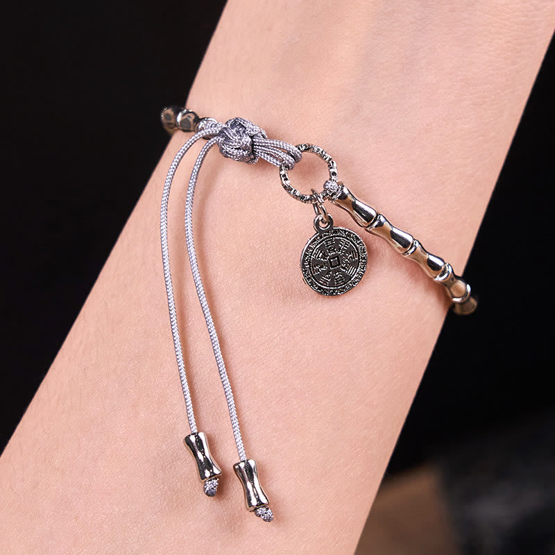 Wear FengShui Five Emperor Coins Mountain Ghosts Spend Money Bracelet