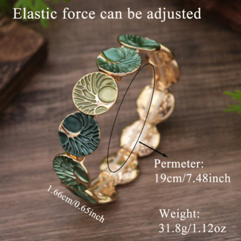 Wear FengShui The Tree Of Life Creation Enamel Alloy Bracelet