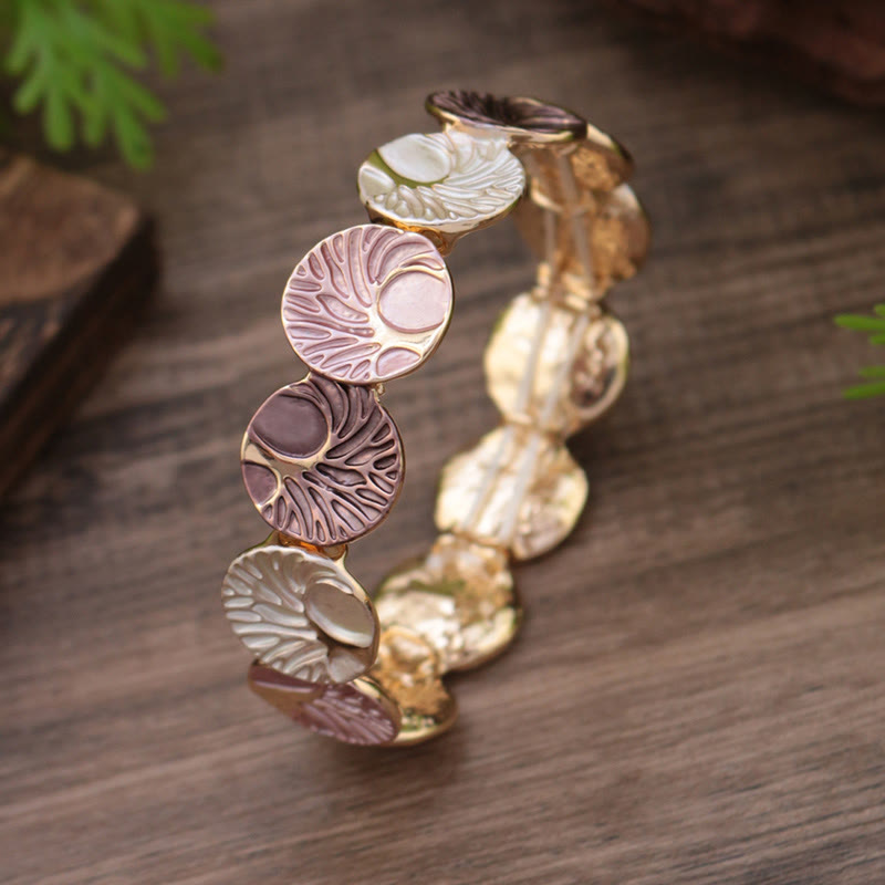 Wear FengShui The Tree Of Life Creation Enamel Alloy Bracelet