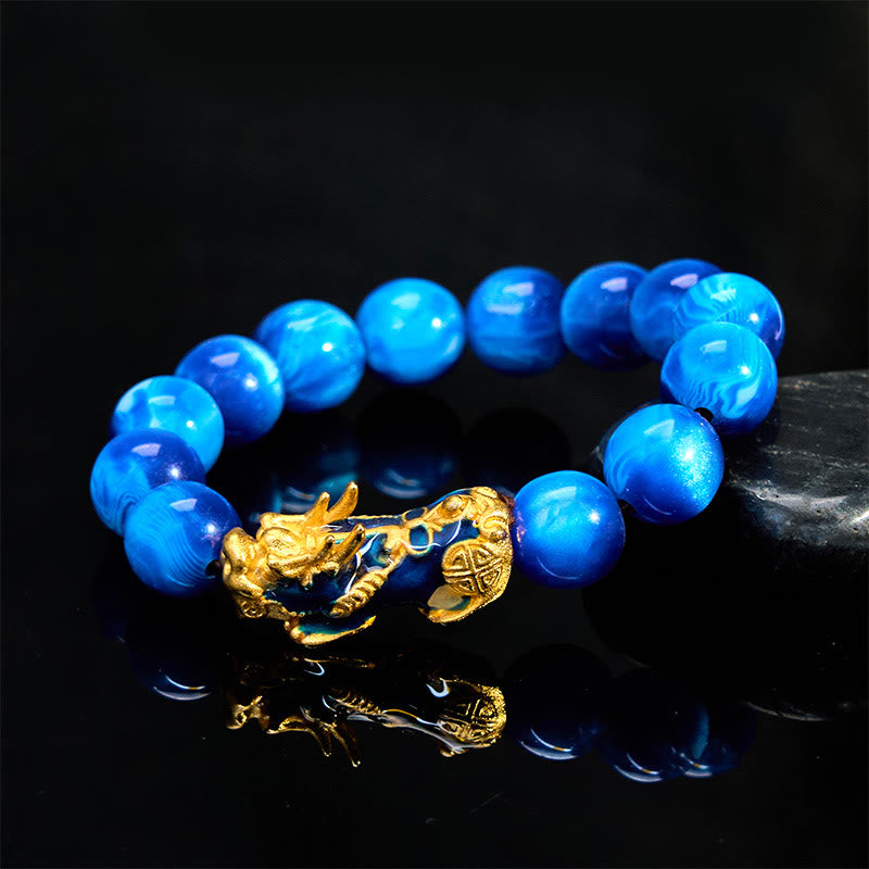 Wear FengShui "Cheers to Fortune and Protection" PiXiu Bracelet Includes Gift Message Card
