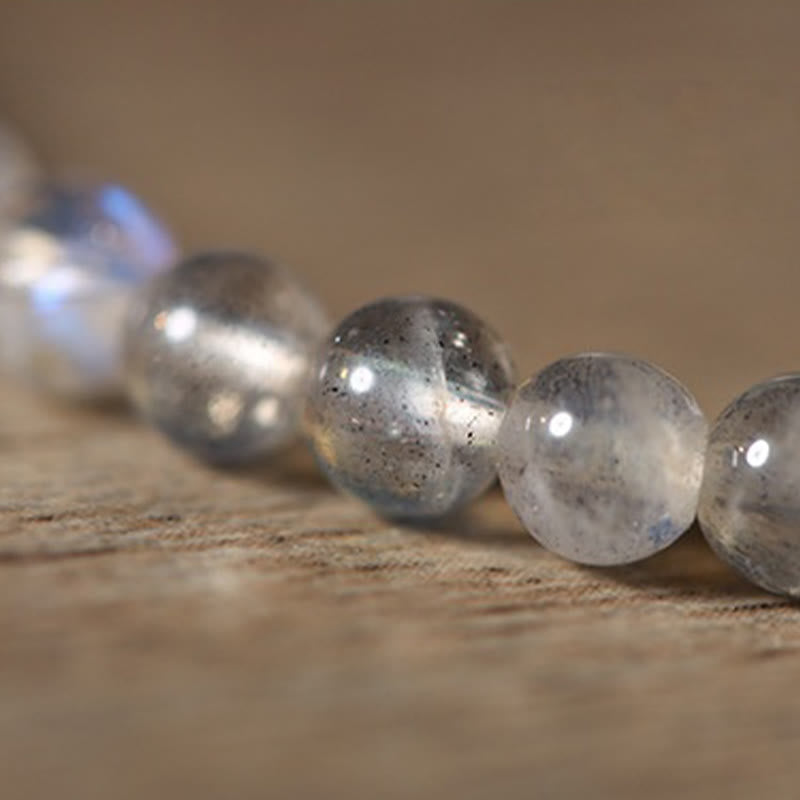 Wear FengShui Ultra-Thin Moonstone Koi Fish Healing Bracelet