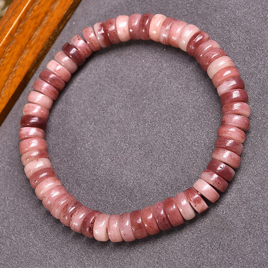 Wear FengShui Natural Tibetan Camel Bone Purple Blood Beads Keep Away Evil Spirits Bracelet