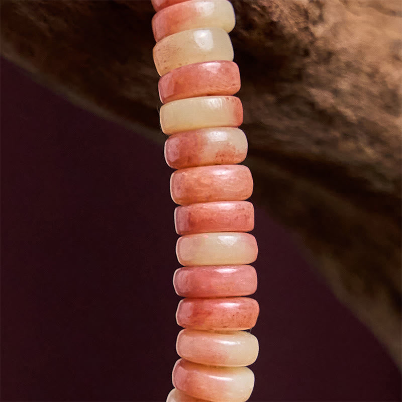 Wear FengShui Natural Tibetan Camel Bone Purple Blood Beads Keep Away Evil Spirits Bracelet