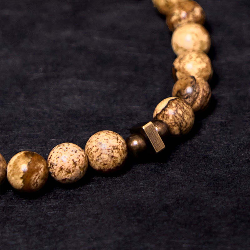 Wear FengShui Distressed Design Copper Luck Bracelet